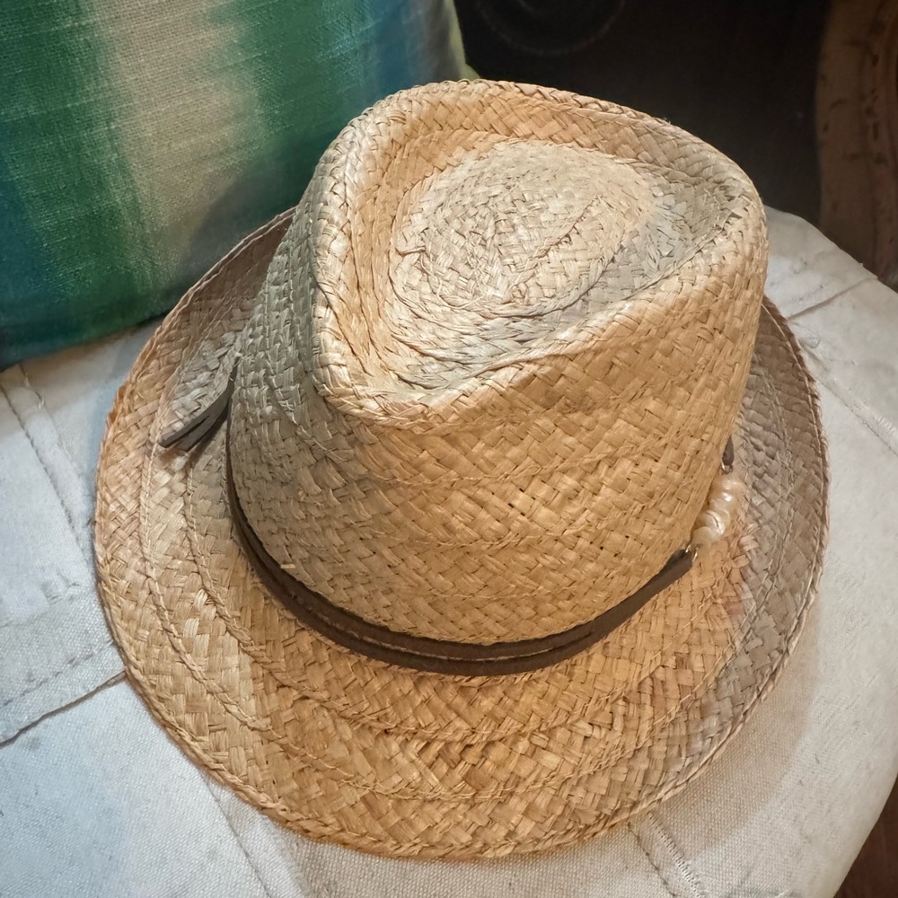 Tommy Bahama Natural Straw Fedora